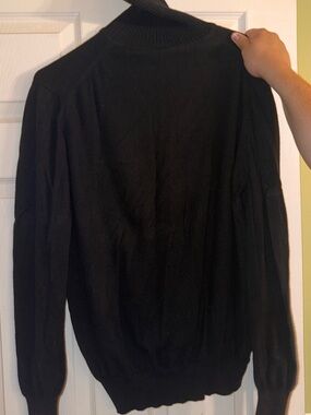 Vintage Black Turtleneck.